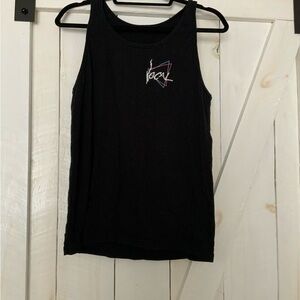 Local Lake George Black Tank Top